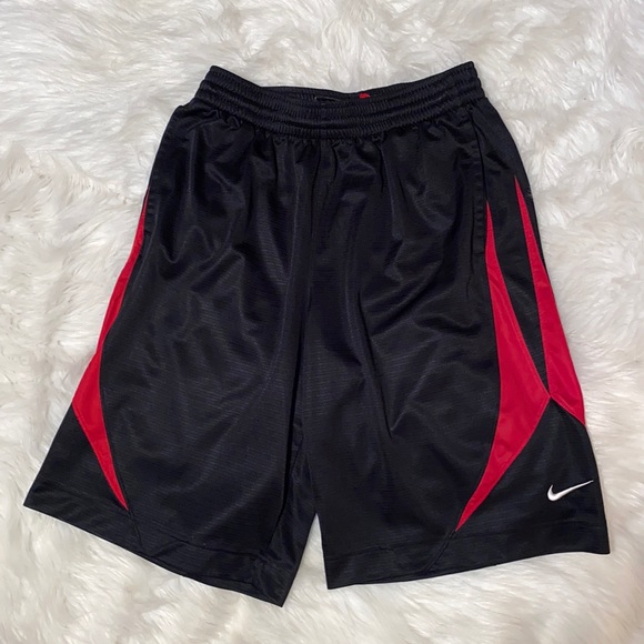 Nike Other - Nike Basketball Shorts Red Black Size M Nylon